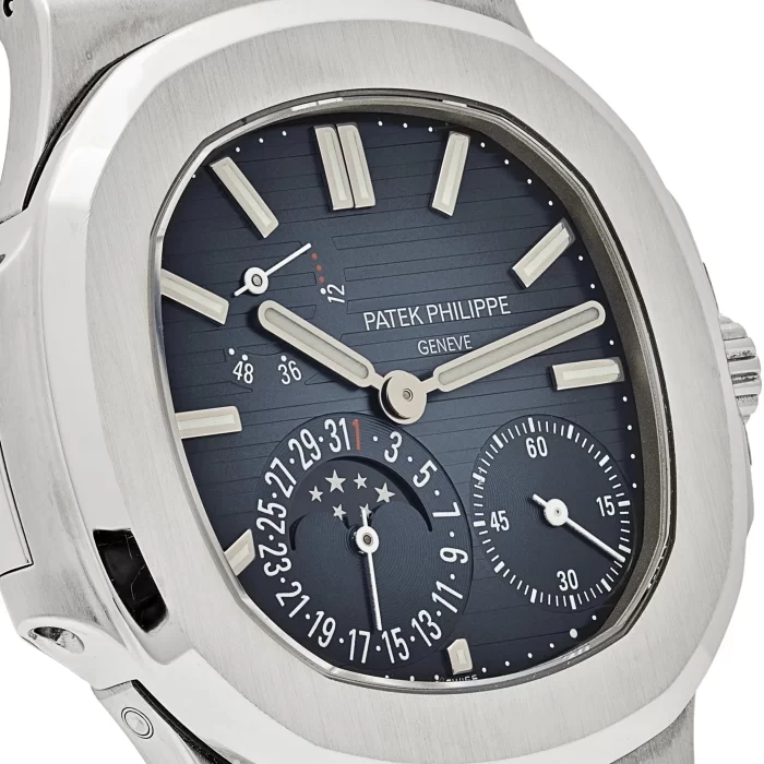 Patek Philippe Nautilus 5712/1A-001 Stainless Steel Blue Dial Moon Phases (2022) - 图片 3