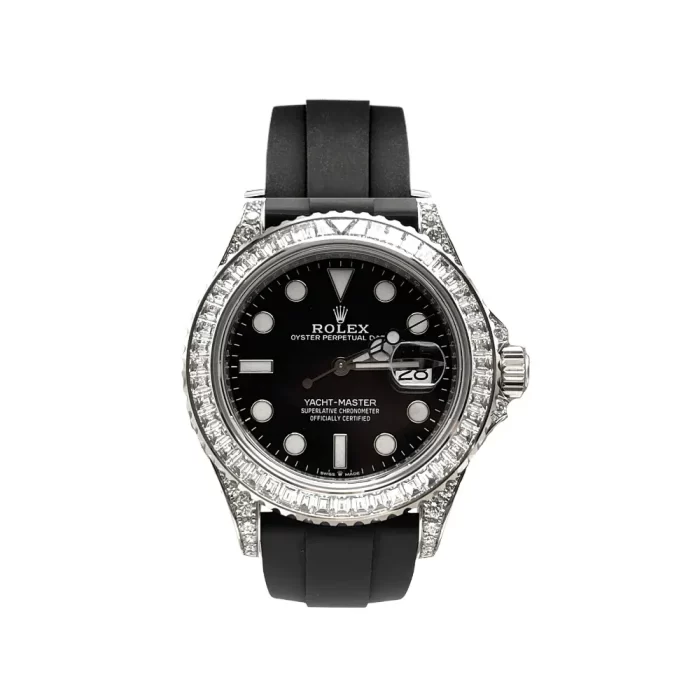 Rolex Yacht-Master 226679TBR White Gold Black Dial Diamond Bezel - 图片 2