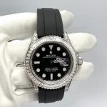 Rolex Yacht-Master 226679TBR White Gold Black Dial Diamond Bezel - 图片 3