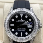 Rolex Yacht-Master 226679TBR White Gold Black Dial Diamond Bezel - 图片 4