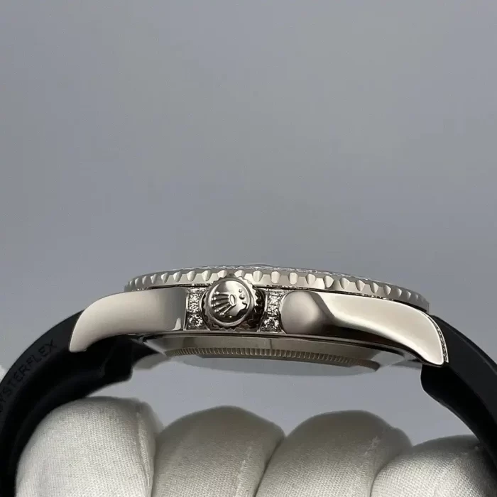 Rolex Yacht-Master 226679TBR White Gold Black Dial Diamond Bezel - 图片 5