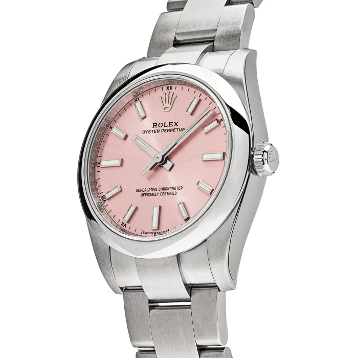 Rolex Oyster Perpetual 124200 Stainless Steel Pink Dial - 图片 3