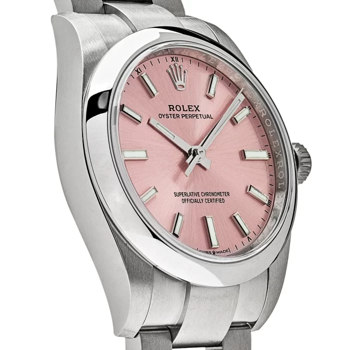 Rolex Oyster Perpetual 124200 Stainless Steel Pink Dial - 图片 4