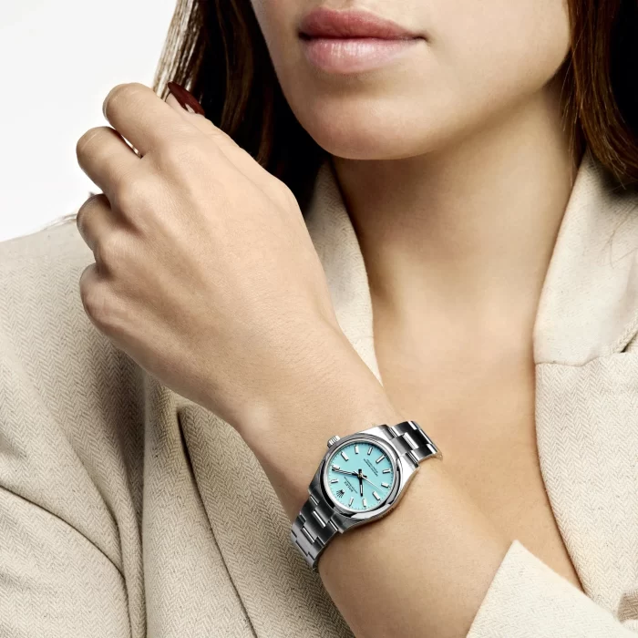 Rolex Oyster Perpetual 277200 Stainless Steel Tiffany Blue Turquoise Dial - 图片 7