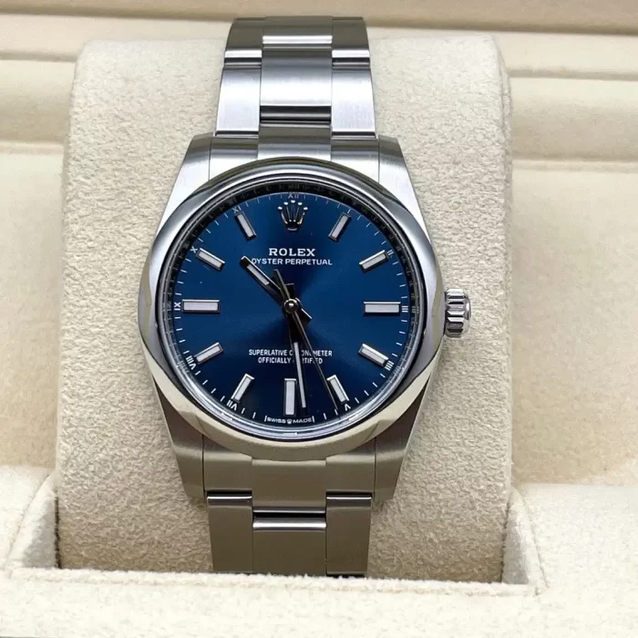 Rolex Oyster Perpetual 124200 Stainless Steel Blue Dial - 图片 4