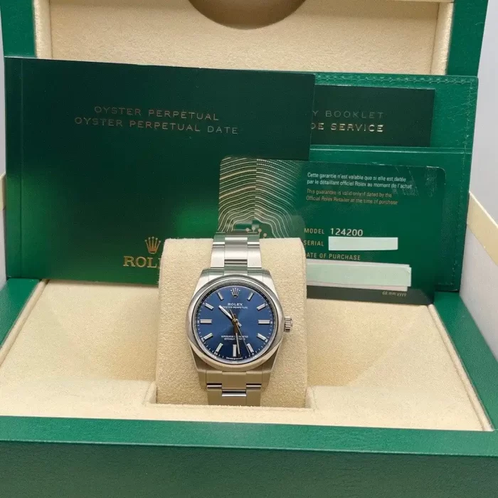 Rolex Oyster Perpetual 124200 Stainless Steel Blue Dial - 图片 7