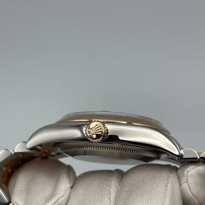 Rolex Datejust 116201 Stainless Steel Rose Gold Black Dial - 图片 5