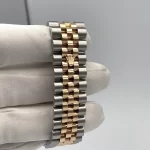 Rolex Datejust 116201 Stainless Steel Rose Gold Black Dial - 图片 6