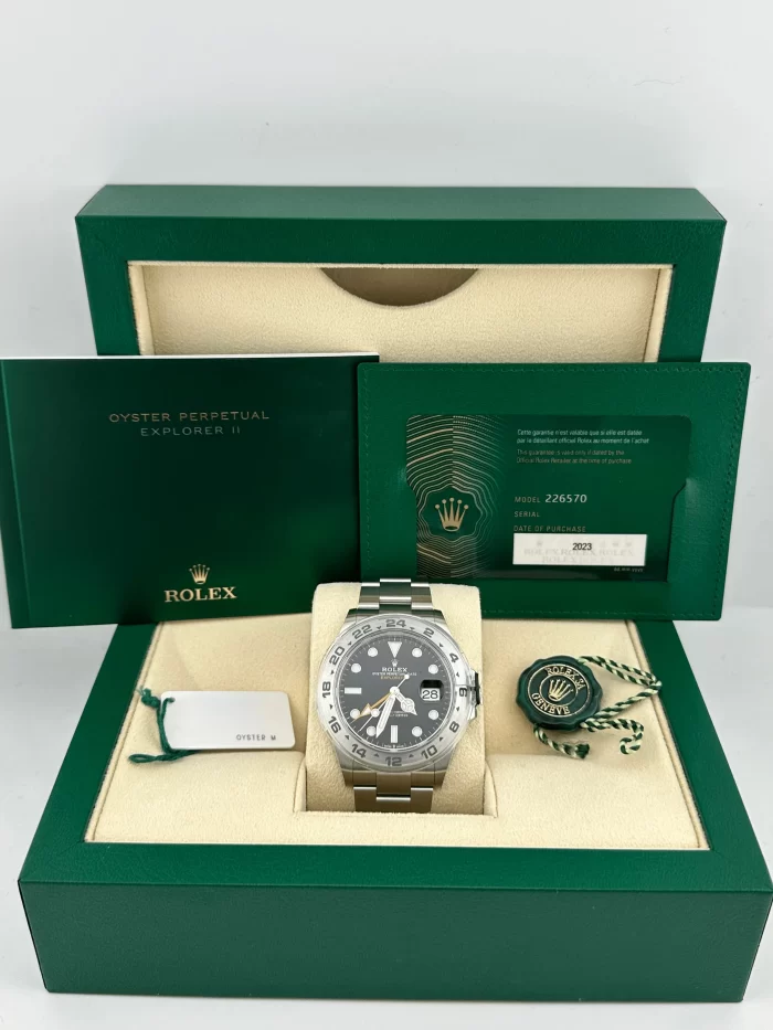 Rolex Explorer II 226570 Stainless Steel Black Dial - 图片 6