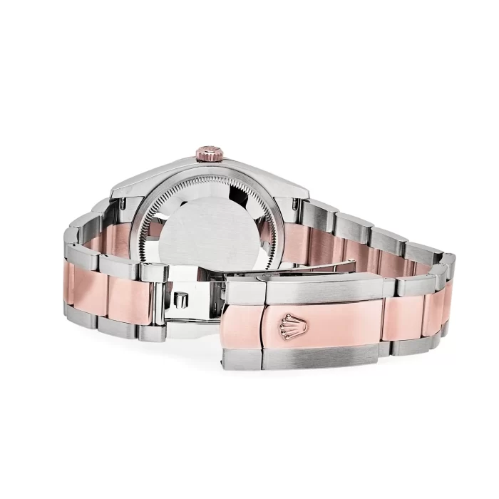 Rolex Datejust 126231 Rose Gold Stainless Steel Mother of Pearl Diamond Dial - 图片 5