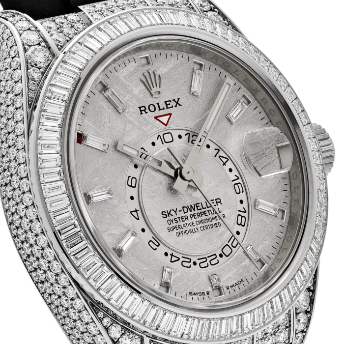 Rolex Sky-Dweller 336259TBR White Gold Meteorite Dial Diamond Bezel and Case - 图片 4