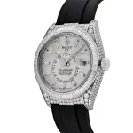 Rolex Sky-Dweller 336259TBR White Gold Meteorite Dial Diamond Bezel and Case - 图片 5