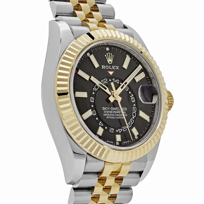 Rolex Sky-Dweller 336933 Stainless Steel Yellow Gold Jubilee Black Dial (2024) - 图片 3