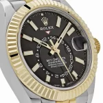 Rolex Sky-Dweller 336933 Stainless Steel Yellow Gold Jubilee Black Dial (2024) - 图片 4