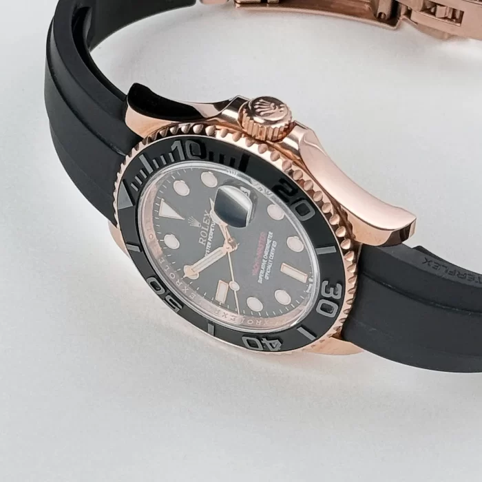 Rolex Yacht-Master 126655 Rose Gold Black Dial - 图片 8