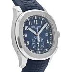 Patek Philippe Aquanaut 5968G-001 White Gold Blue Dial (2024) Uncut Strap - 图片 3