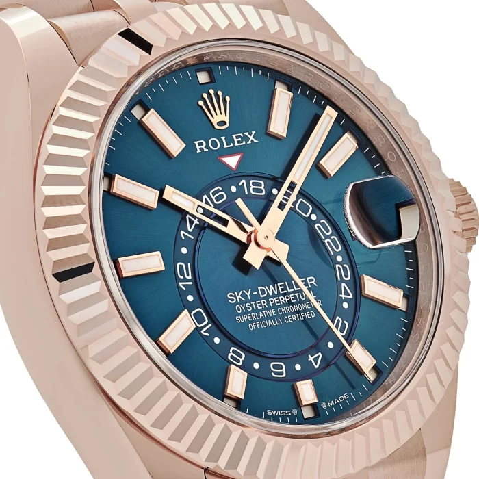 Rolex Sky-Dweller 336935 Everose Gold Blue Dial Jubilee - 图片 3