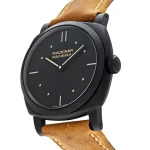 Panerai Radiomir 1940 3 Days Black Ceramic Scamosciato Strap PAM00577 - 图片 3