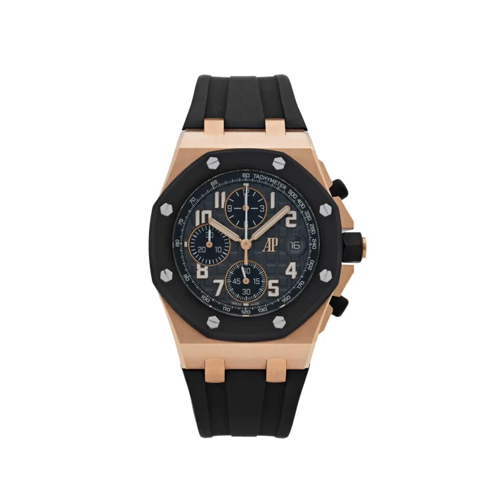 Audemars Piguet Royal Oak Offshore 26238OK.OO.A002CA.01 Chronograph Rose Gold Black Dial - 图片 1