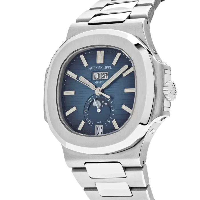 Patek Philippe Nautilus 5726/1A-014 Annual Calendar Stainless Steel Blue Dial - 图片 3