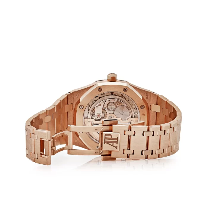 Audemars Piguet Royal Oak 15202OR.OO.1240OR.01 'Jumbo' Extra-Thin Rose Gold Blue Dial - 图片 6