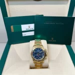 Rolex Daytona 116508 Yellow Gold Blue Racing Arabic Dial - 图片 6