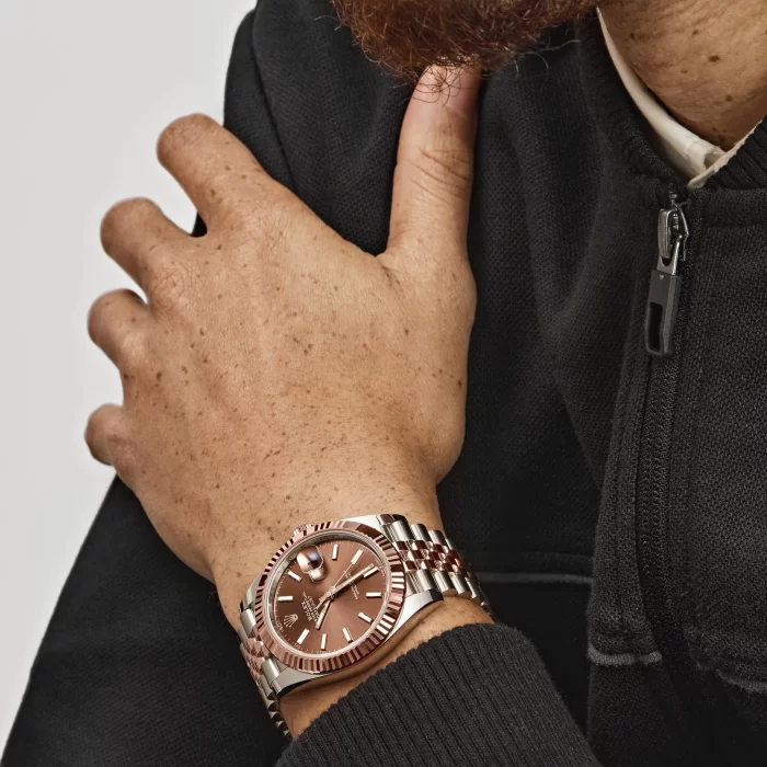 Rolex Datejust 126331 Two-Toned Rose Gold Stainless Steel Brown Dial - 图片 2