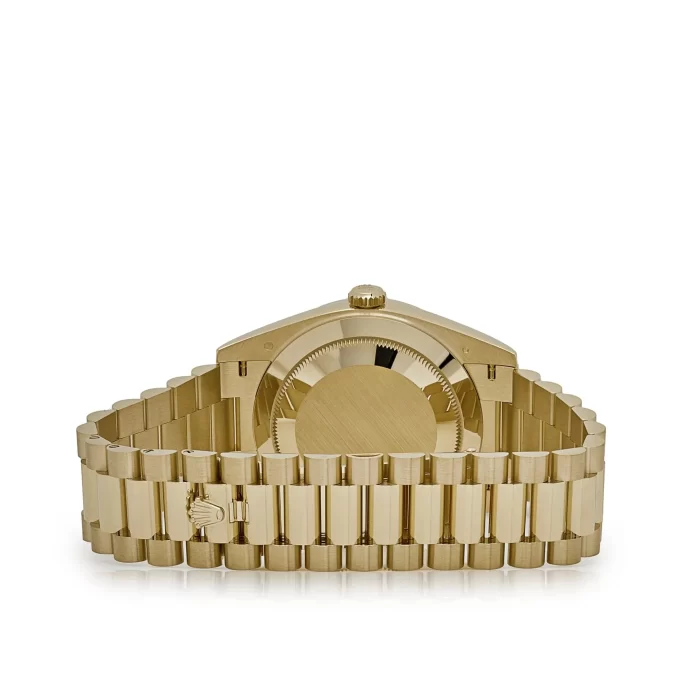 Rolex Day-Date 228238 Yellow Gold Green Ombre Roman Numeral Dial - 图片 6