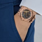 Audemars Piguet Royal Oak 15407OR.OO.1220OR.01 Double Balance Wheel Openworked Rose Gold - 图片 7