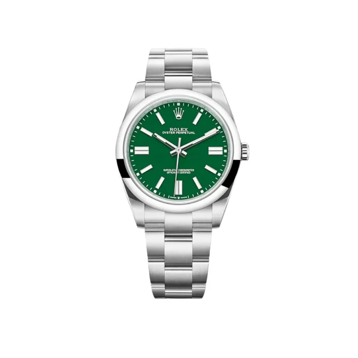 Rolex Oyster Perpetual 124300 Stainless Steel Green Dial - 图片 1
