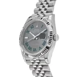 Rolex Datejust 126234 White Gold Stainless Steel Slate 'Wimbledon' Dial Jubilee - 图片 3