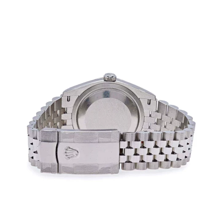 Rolex Datejust 126234 White Gold Stainless Steel Slate 'Wimbledon' Dial Jubilee - 图片 5