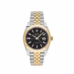 Rolex Datejust 126303 Stainless Steel Yellow Gold Black Dial Jubilee - 图片 2