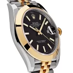 Rolex Datejust 126303 Stainless Steel Yellow Gold Black Dial Jubilee - 图片 4
