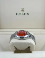 Rolex Oyster Perpetual 126000 Stainless Steel Coral Red Dial - 图片 3