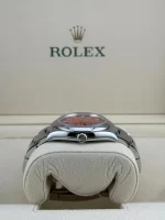 Rolex Oyster Perpetual 126000 Stainless Steel Coral Red Dial - 图片 4
