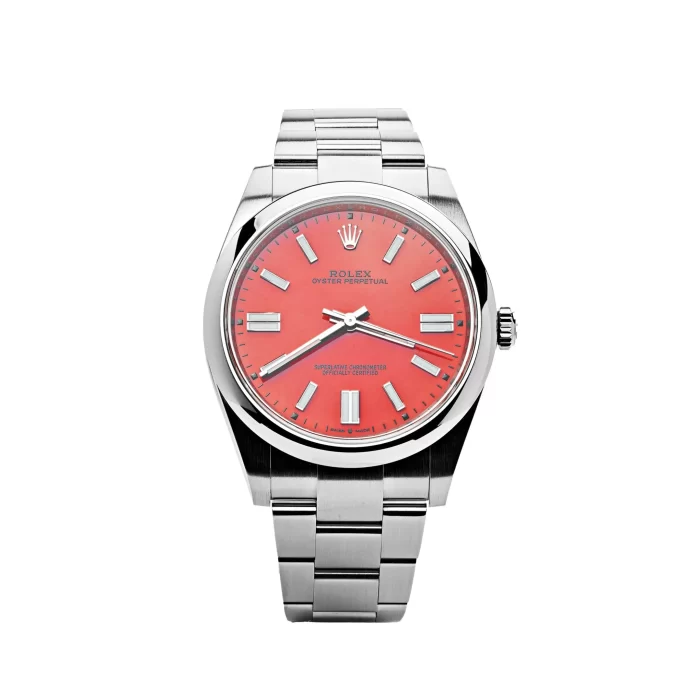 Rolex Oyster Perpetual 124300 Domed Bezel Red Dial - 图片 1