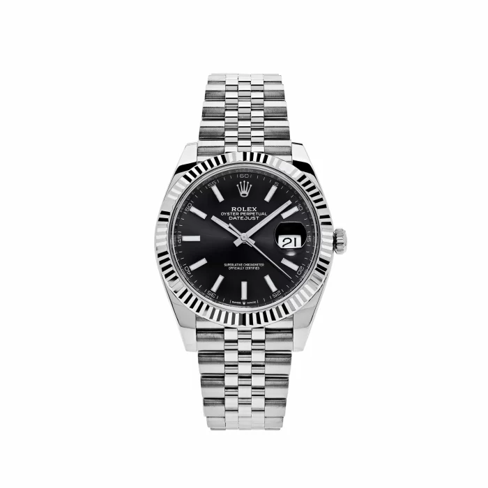Rolex Datejust 126334 Stainless Steel Black Dial Jubilee Bracelet - 图片 1