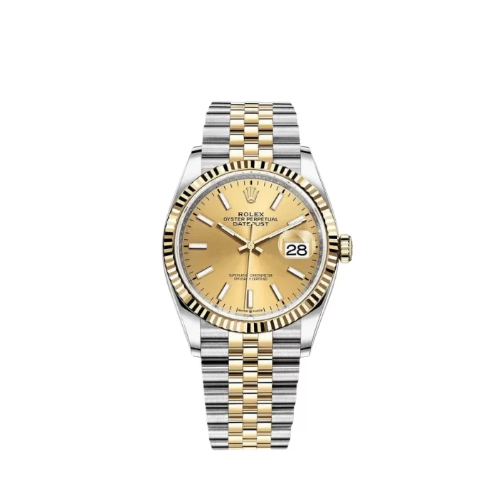 Rolex Datejust 126233 Stainless Steel Yellow Gold Champagne Dial Jubilee - 图片 2