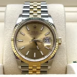Rolex Datejust 126233 Stainless Steel Yellow Gold Champagne Dial Jubilee - 图片 3