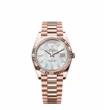 Rolex Day-Date 228235 Rose Gold Mother Of Pearl Diamond Dial - 图片 2