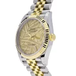 Rolex Datejust 126233 Stainless Steel Yellow Gold Palm Motif Dial Jubilee - 图片 3