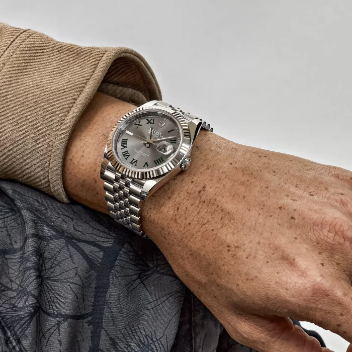 Rolex Datejust 126334 'Wimbledon' Stainless Steel Slate Dial Jubilee - 图片 7