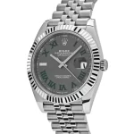 Rolex Datejust 126334 'Wimbledon' Stainless Steel Slate Dial Jubilee - 图片 4