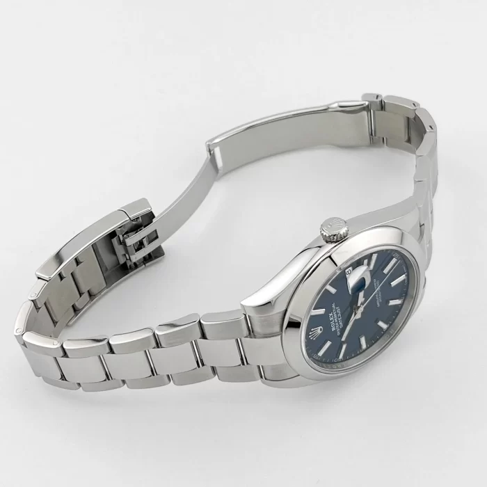 Rolex Datejust 126300 Stainless Steel Blue Dial Oyster - 图片 5