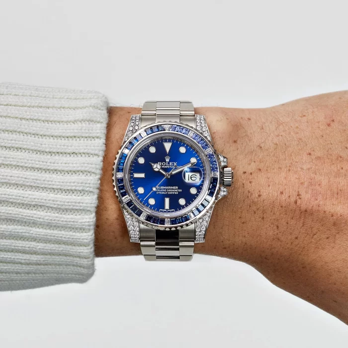 Rolex Submariner Date 116659SABR White Gold Blue Dial Sapphire Diamond Bezel - 图片 2
