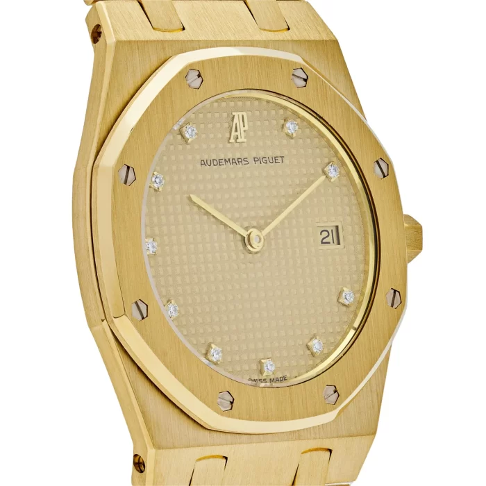 Audemars Piguet Royal Oak 56175BA Vintage Yellow Gold Champagne Dial - 图片 4