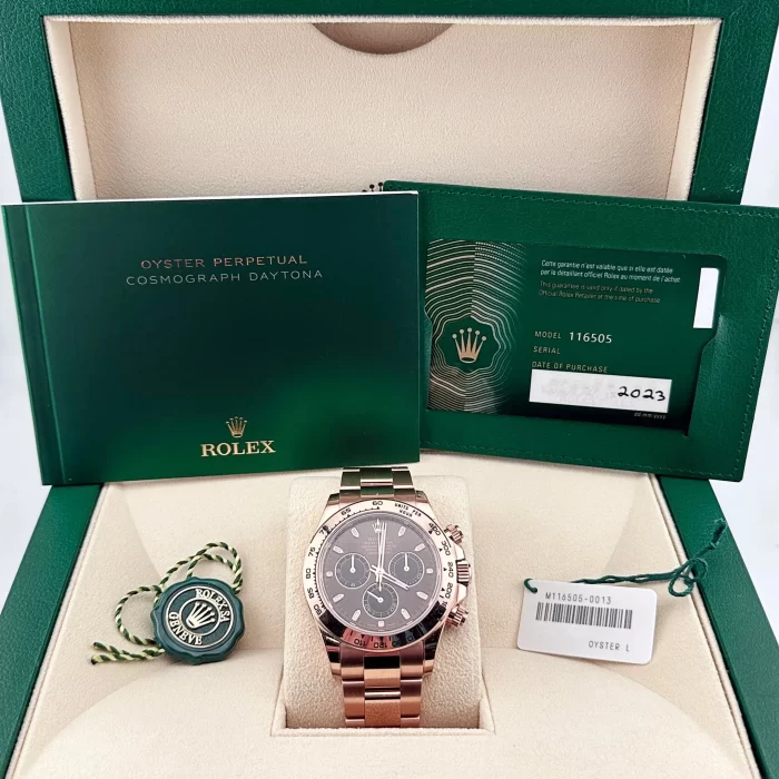 Rolex Daytona 116505 Rose Gold Chocolate Brown Dial (2023) - 图片 8