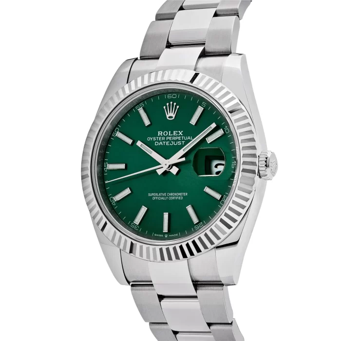 Rolex Datejust 126334 Stainless Steel Mint Green Dial Oyster - 图片 4