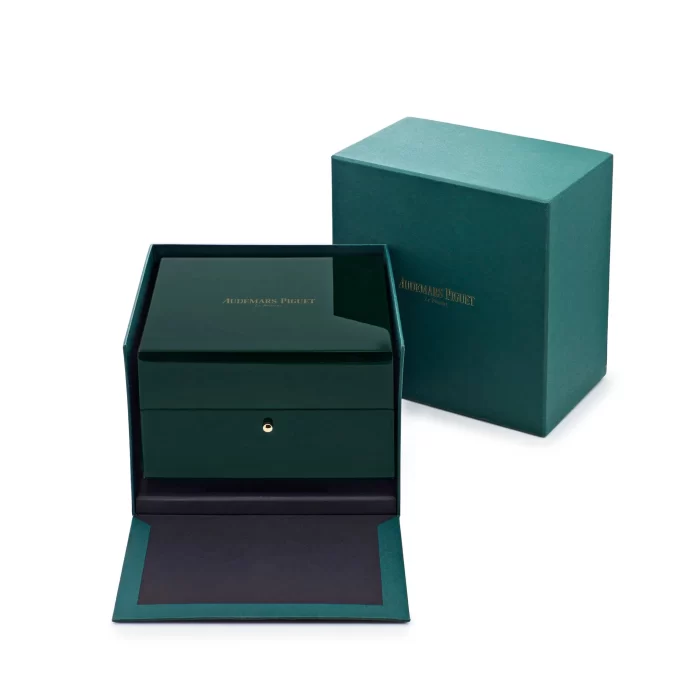Audemars Piguet Royal Oak 16202PT.OO.1240PT.01 'Jumbo' Extra-Thin '50th Anniversary' Green Dial - 图片 5